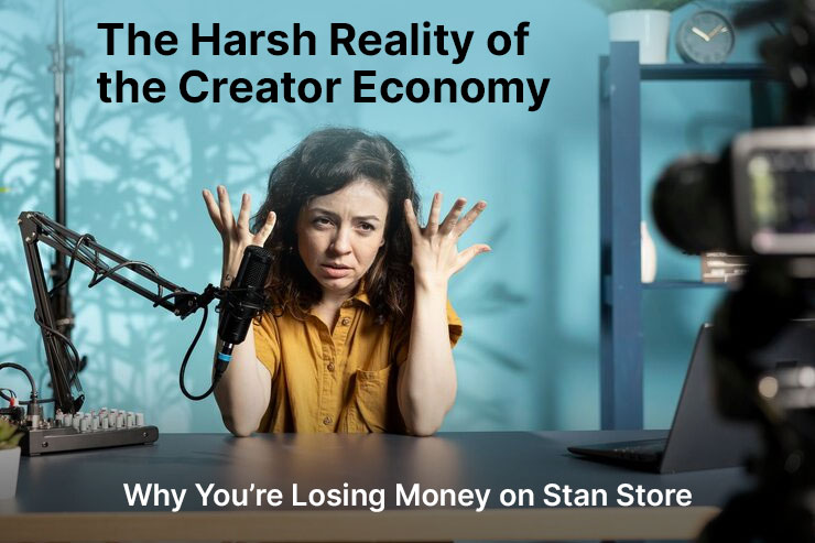 The Harsh Reality of the Creator Economy: Why You’re Losing Money on Stan Store